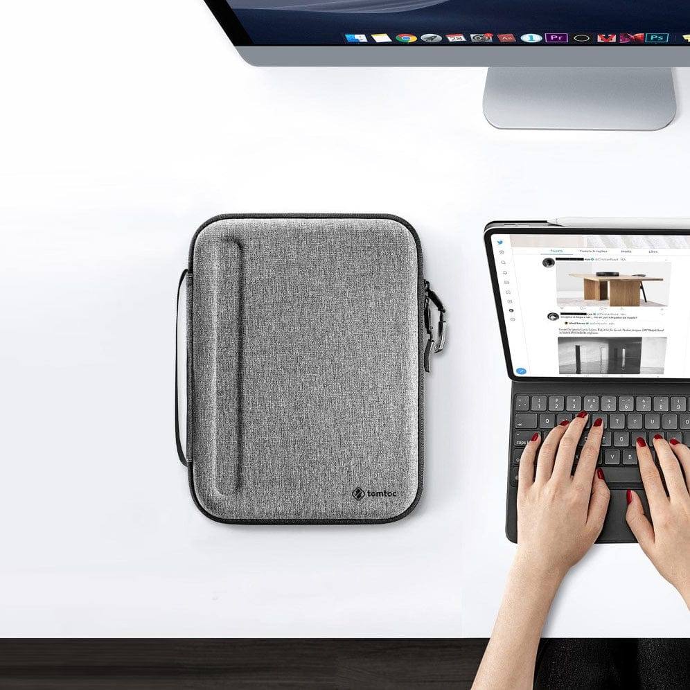 Tomtoc Portfolio Case for 11 Inch iPad Pro - Grey