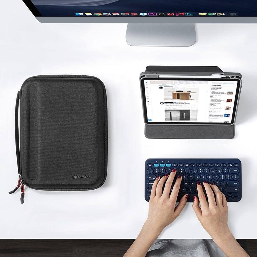Tomtoc Portfolio Plus Case for 11 Inch iPad Pro - Black