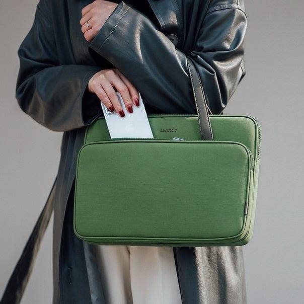 Tomtoc Protective Laptop Bag Green 13 to 14 Inch