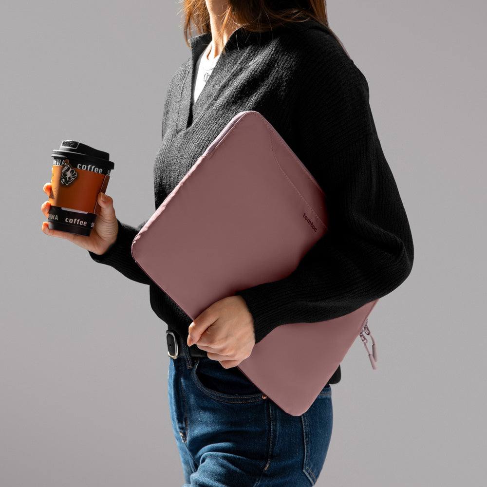 Tomtoc Slim A21 Laptop Handbag - Raspberry 13 to 14 inches