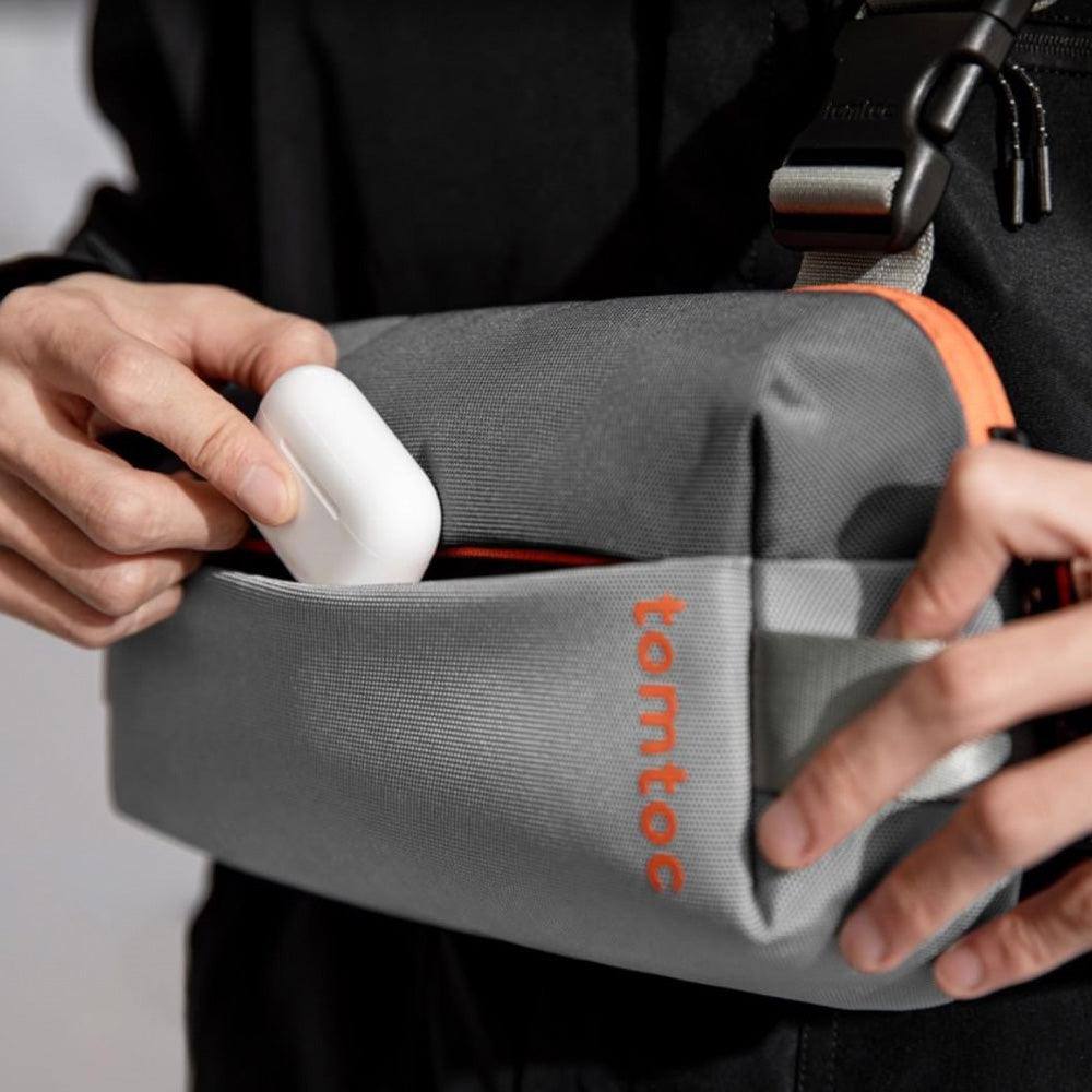 Tomtoc Urban Sling Bag - Space Grey