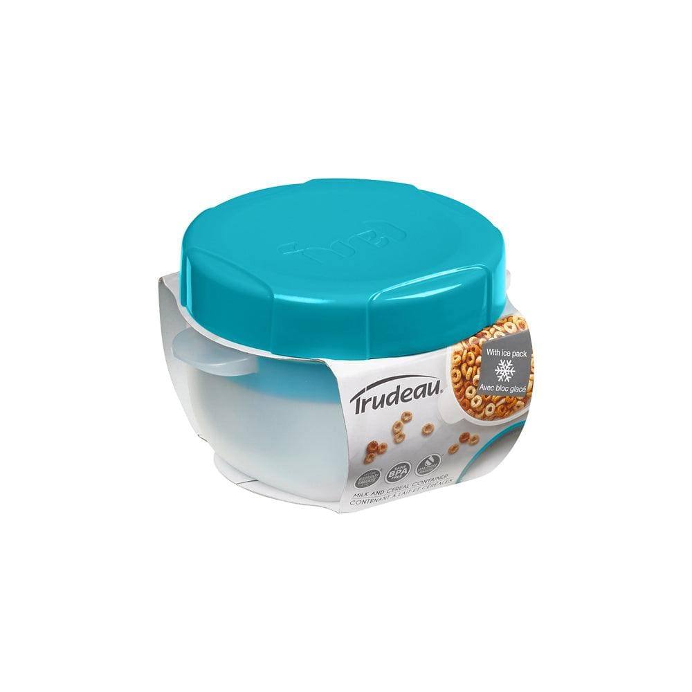 Trudeau Fuel Cereal & Milk Pot - Tropical Blue