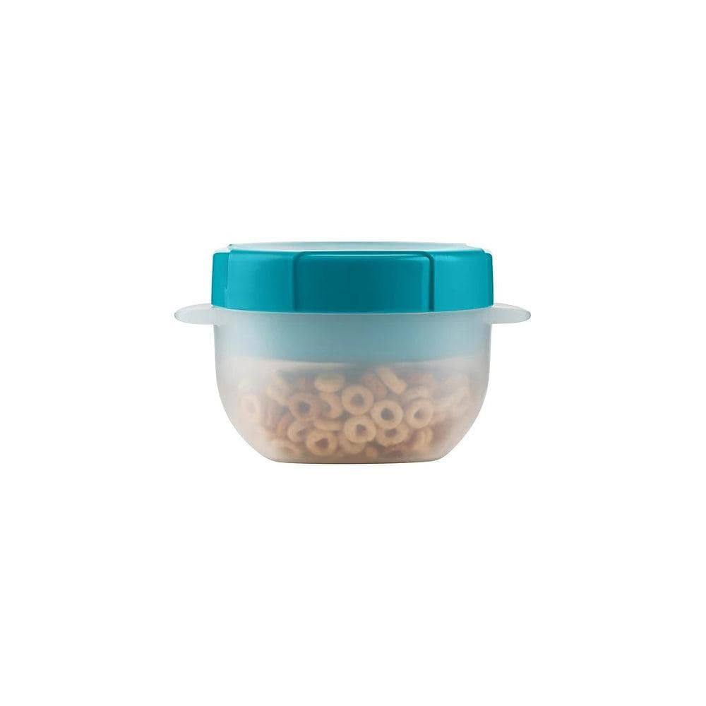 Trudeau Fuel Cereal & Milk Pot - Tropical Blue