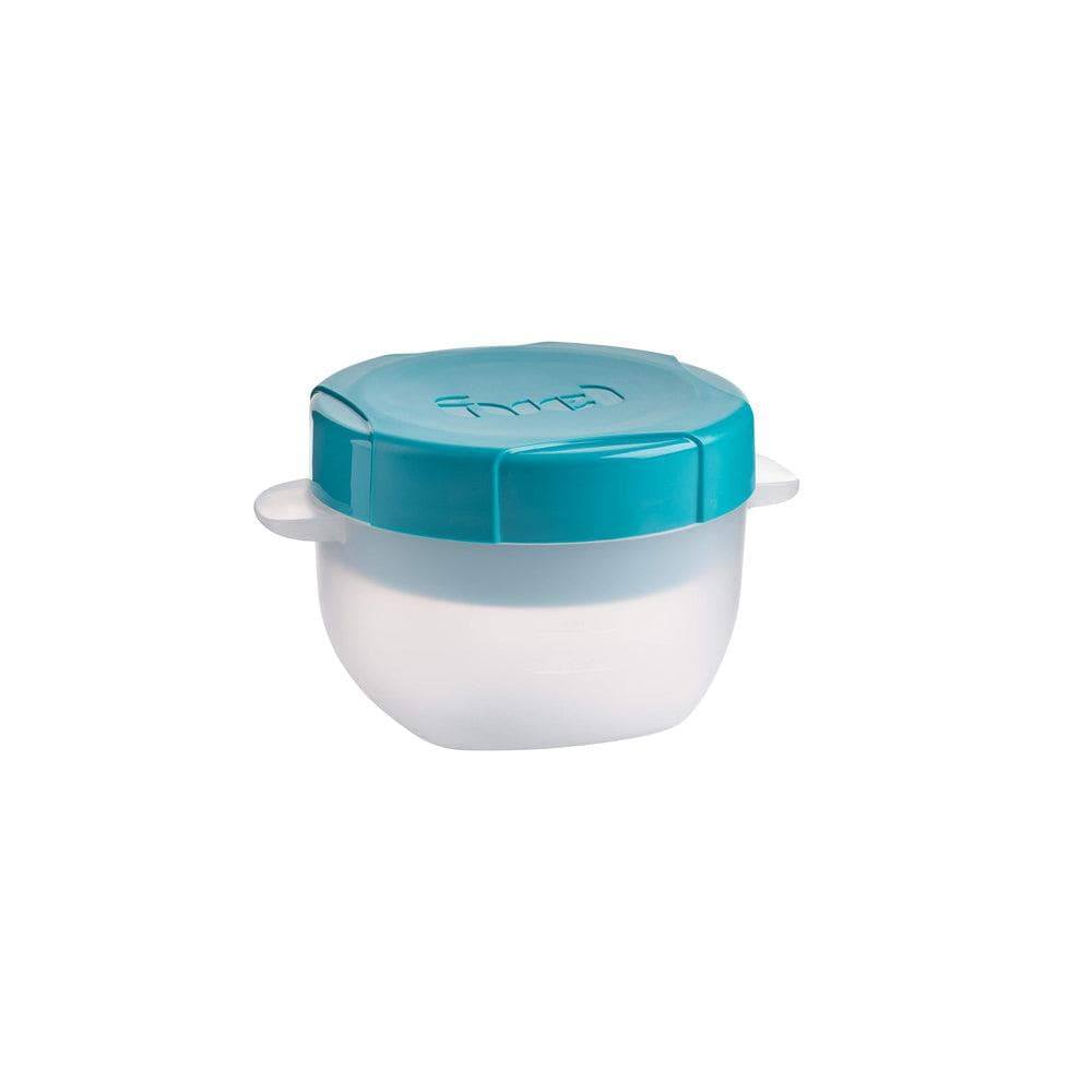 Trudeau Fuel Cereal & Milk Pot - Tropical Blue