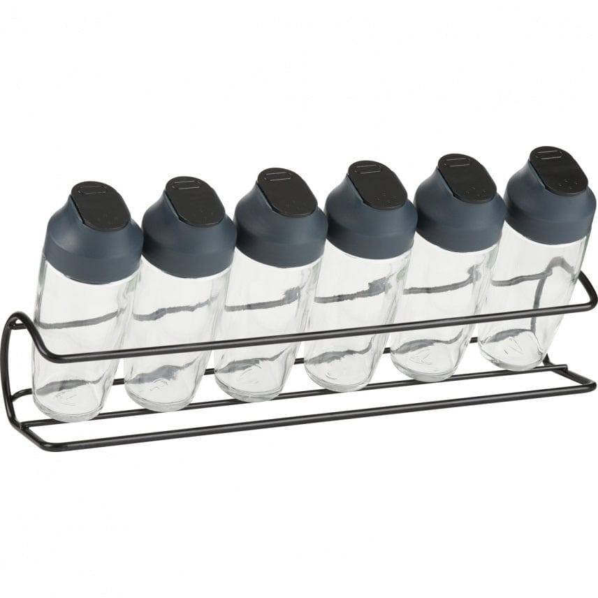 Trudeau Horizontal 6 Bottle Spice Rack