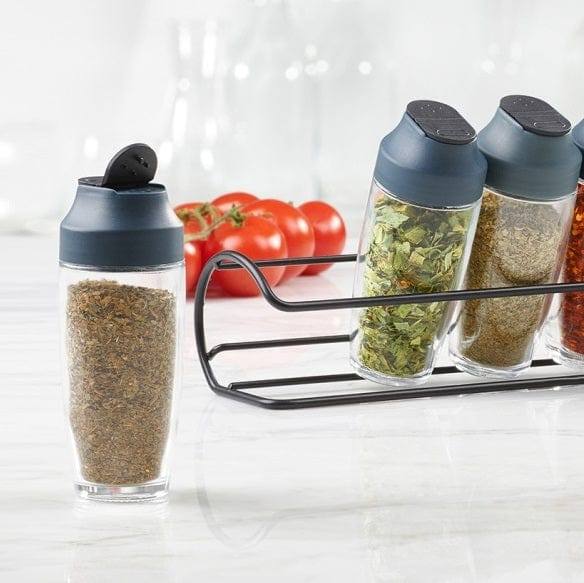 Trudeau Horizontal 6 Bottle Spice Rack