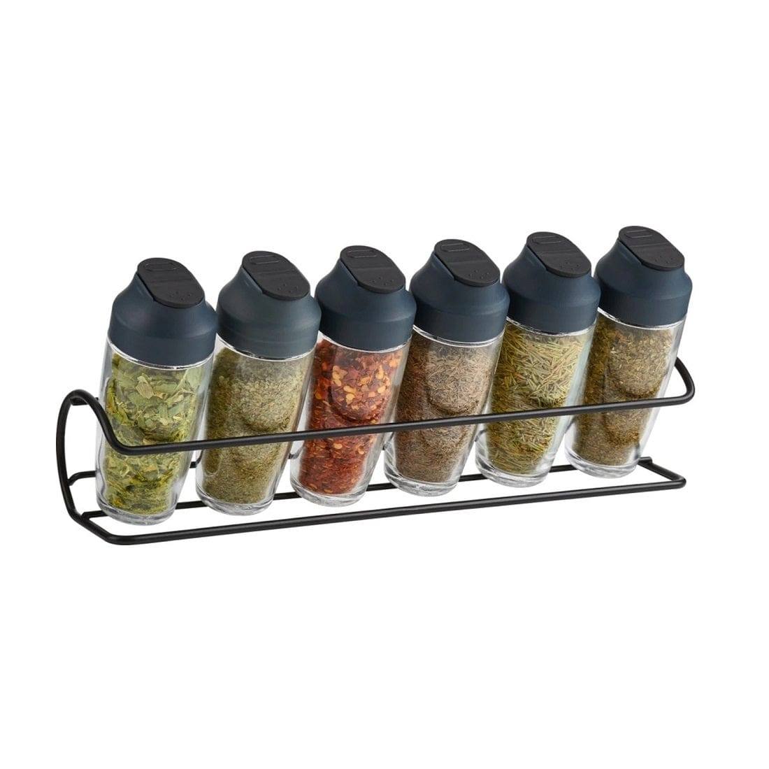 Trudeau Horizontal 6 Bottle Spice Rack
