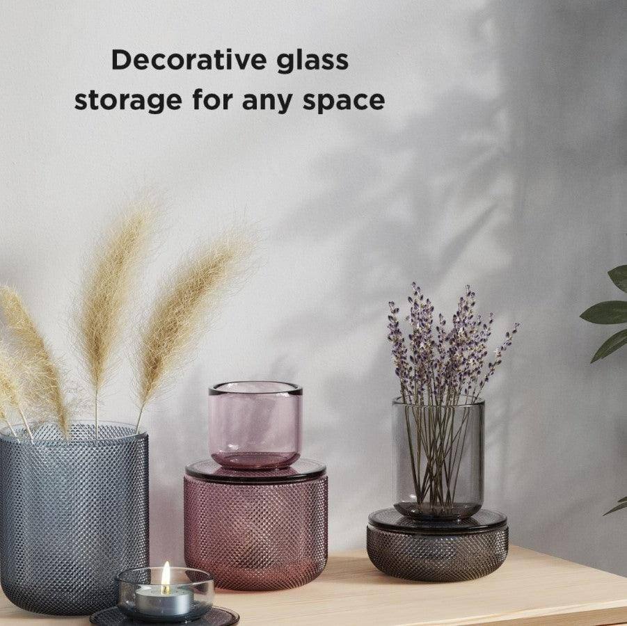 Umbra Allira Glass Organiser Small - Smoke