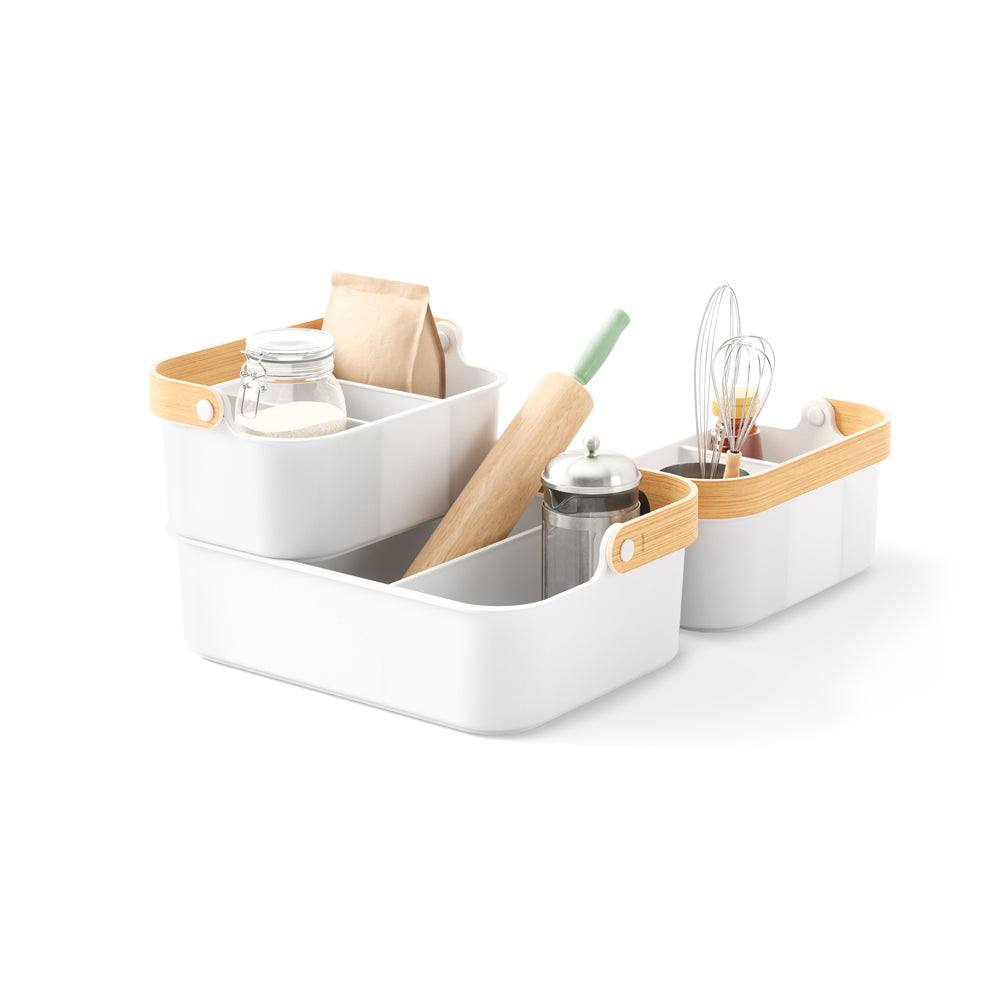 Umbra Bellwood Storage Bin Medium - White