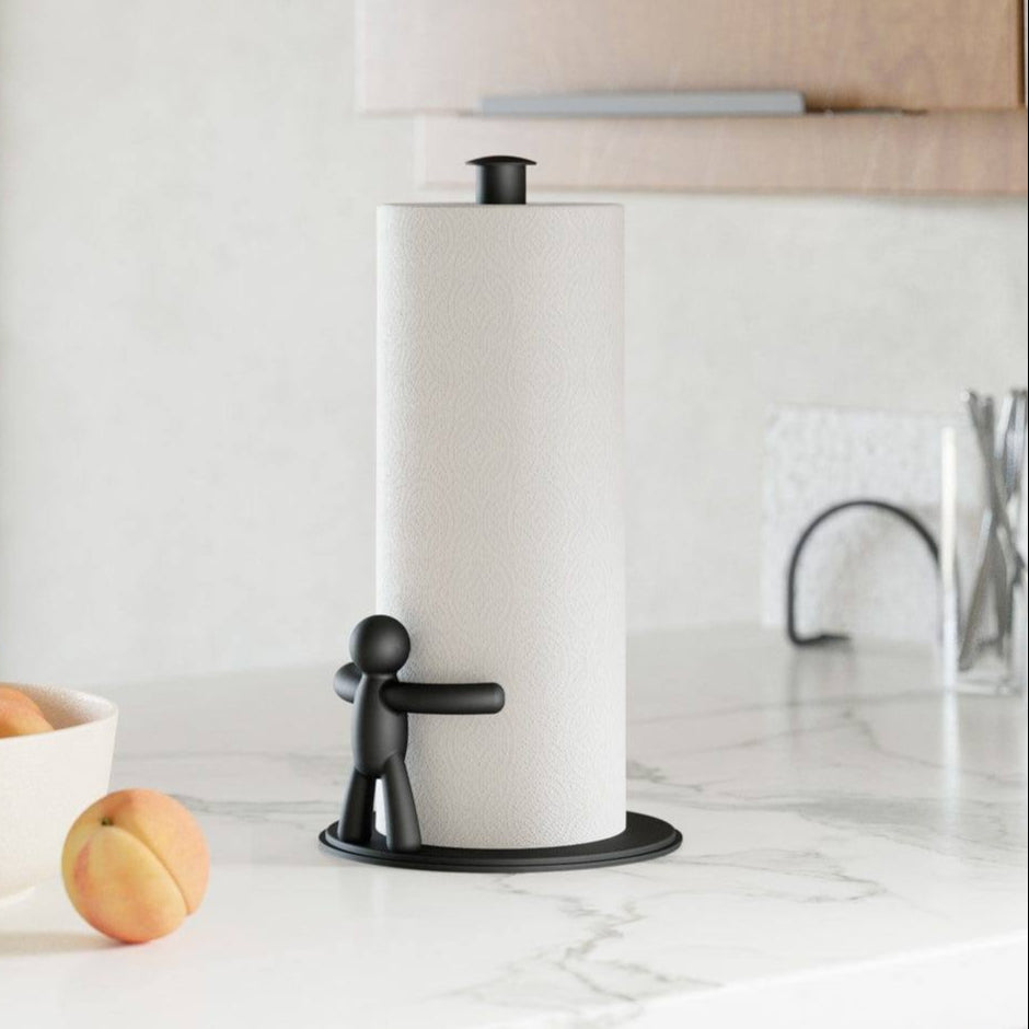 Umbra Buddy Paper Towel Holder - Black