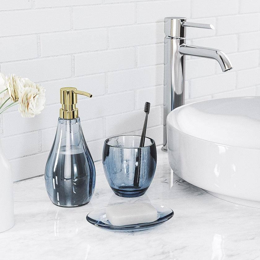 Umbra Droplet Soap Dispenser - Denim Blue
