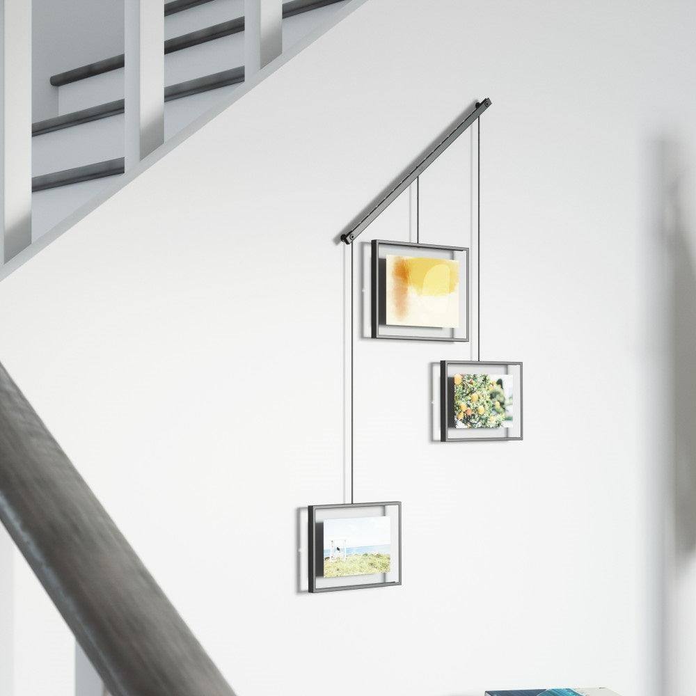 Umbra Exhibit Photo Display, Set of 3 - Black