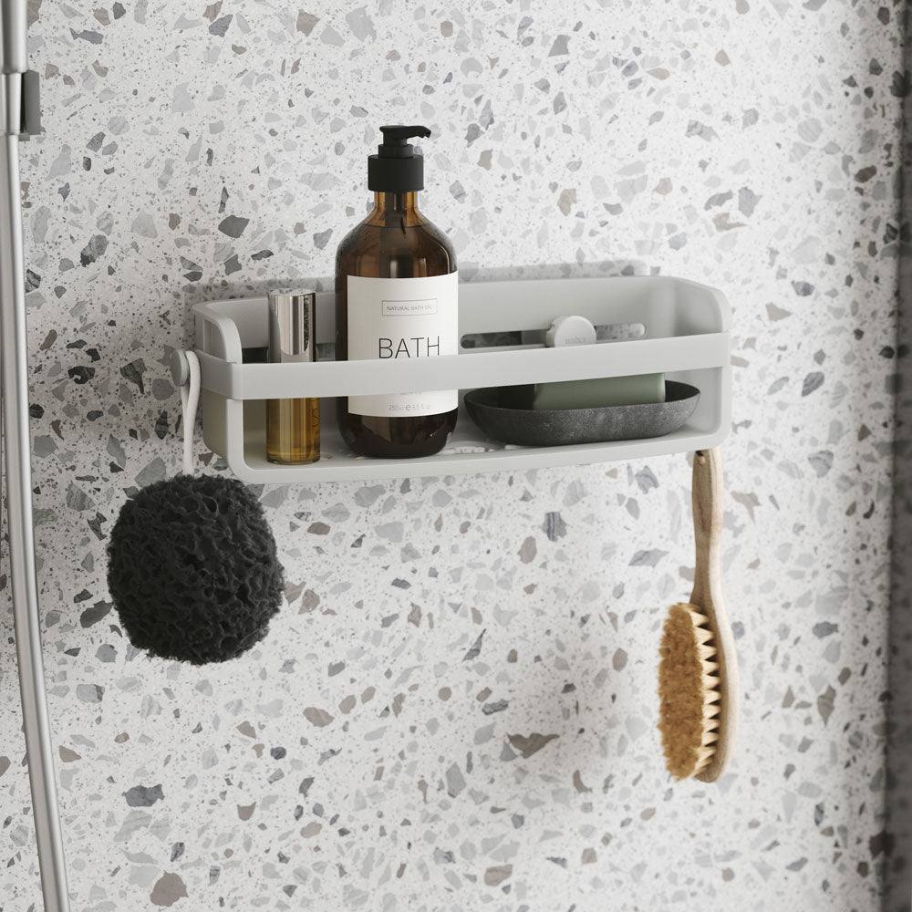 Umbra Flex Adhesive Bin - Grey