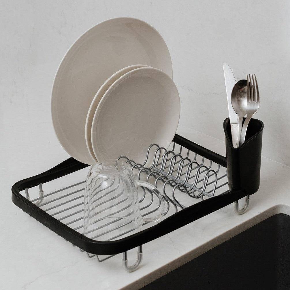 Umbra Sinkin Dish Rack - Black