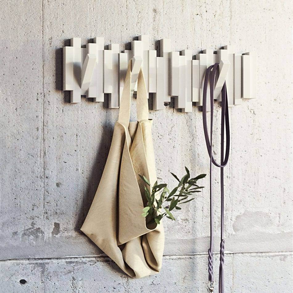 Umbra Sticks Multi Hook - White