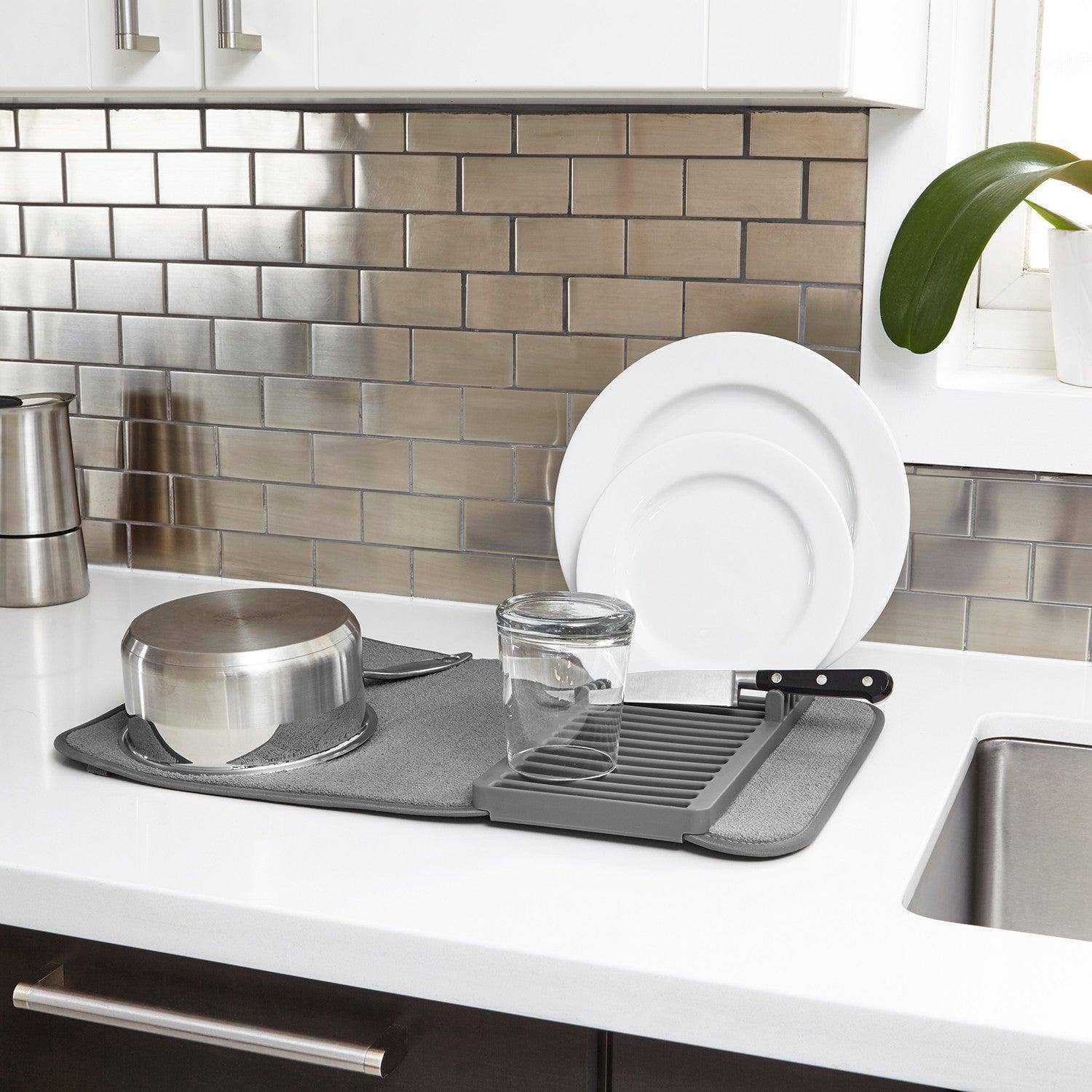 Umbra UDry Mini Drying Mat - Charcoal