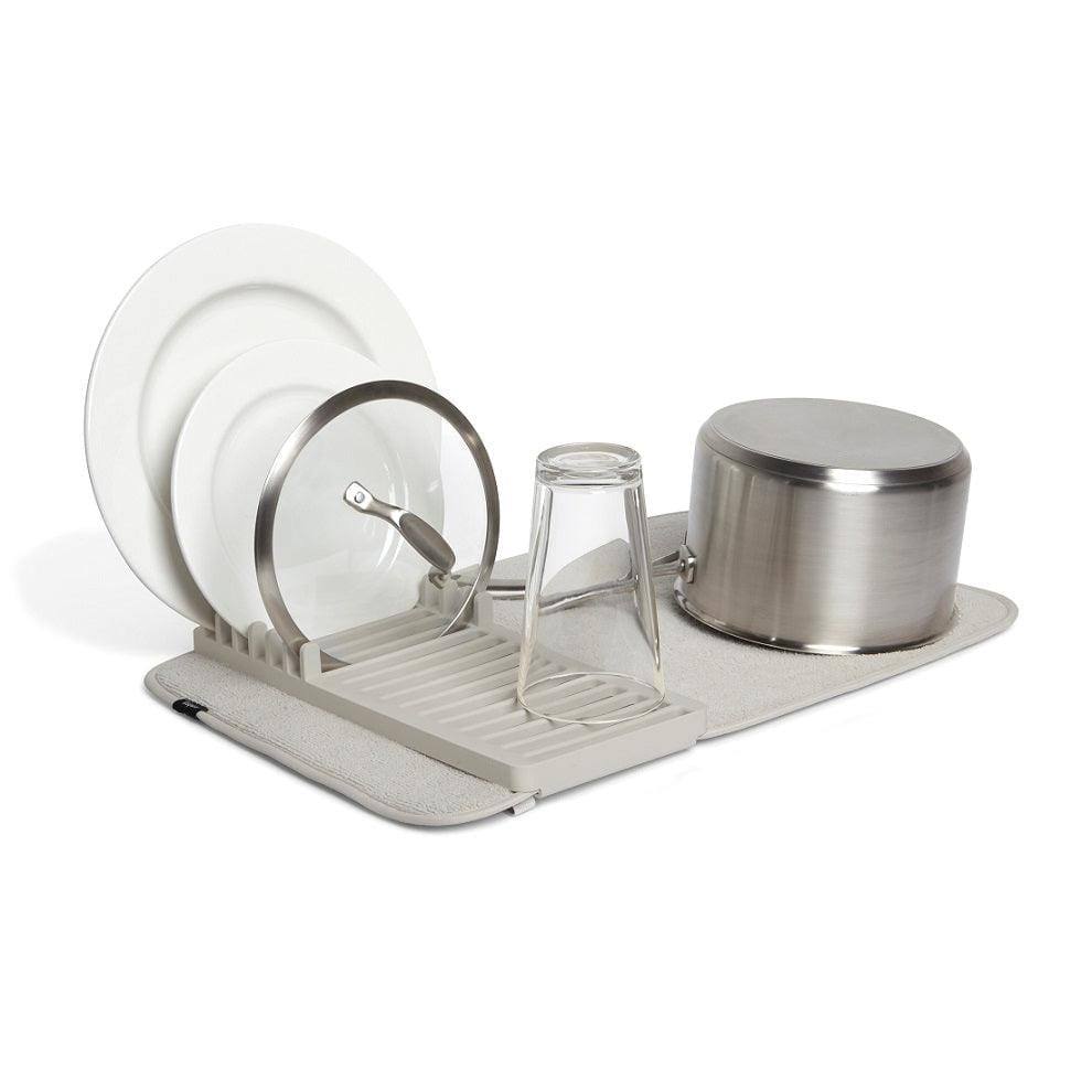 Umbra Udry Mini Drying Mat - Light Grey