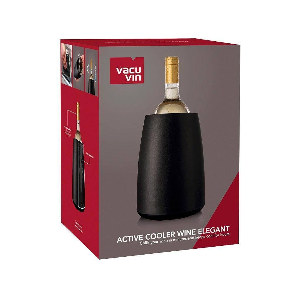 Vacu Vin Active Wine Cooler - Black