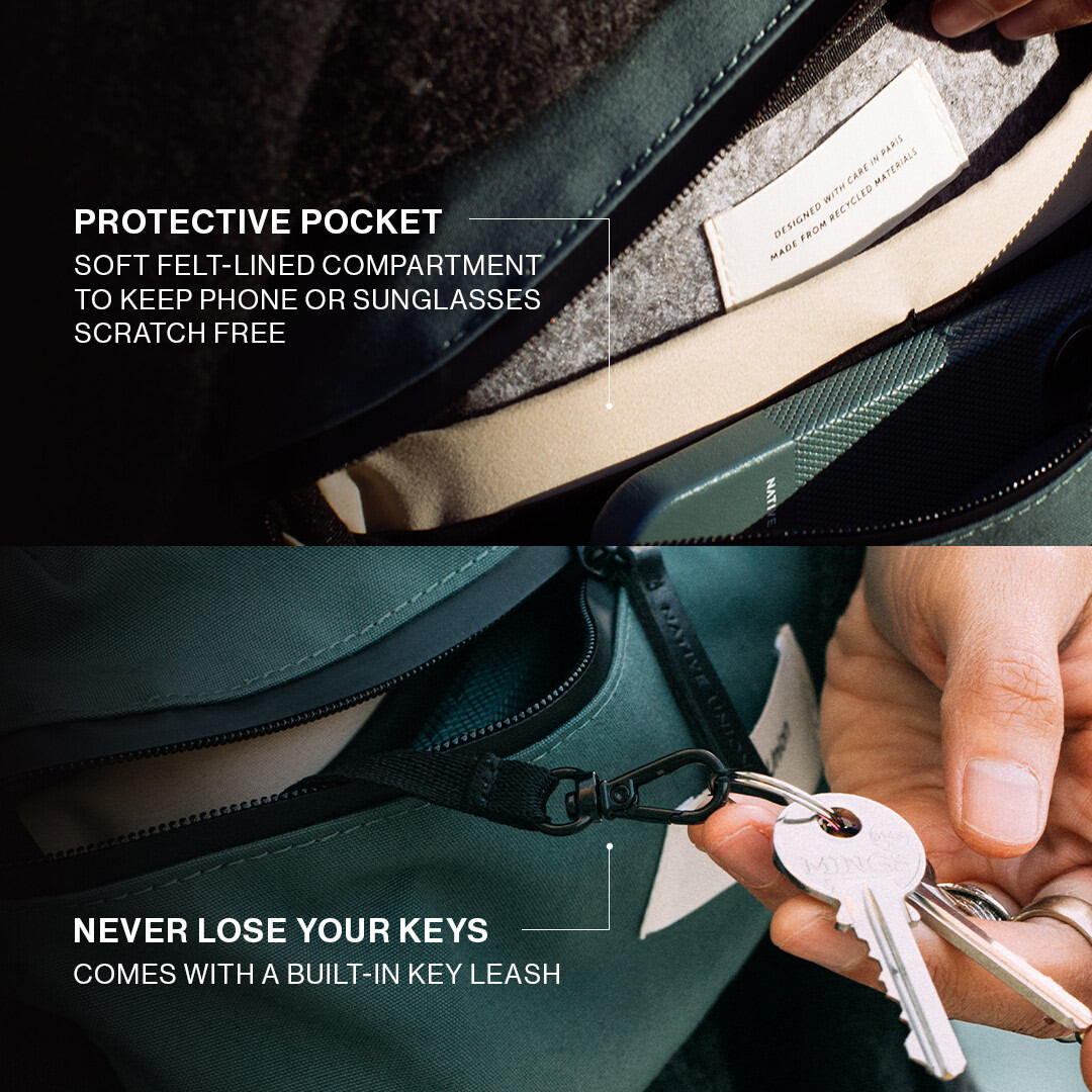 WFA Crossbody Pouch - Slate Green