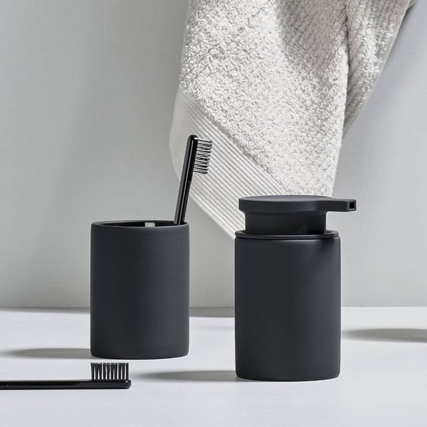 Zone Denmark Karma Toothbrush Tumbler - Black