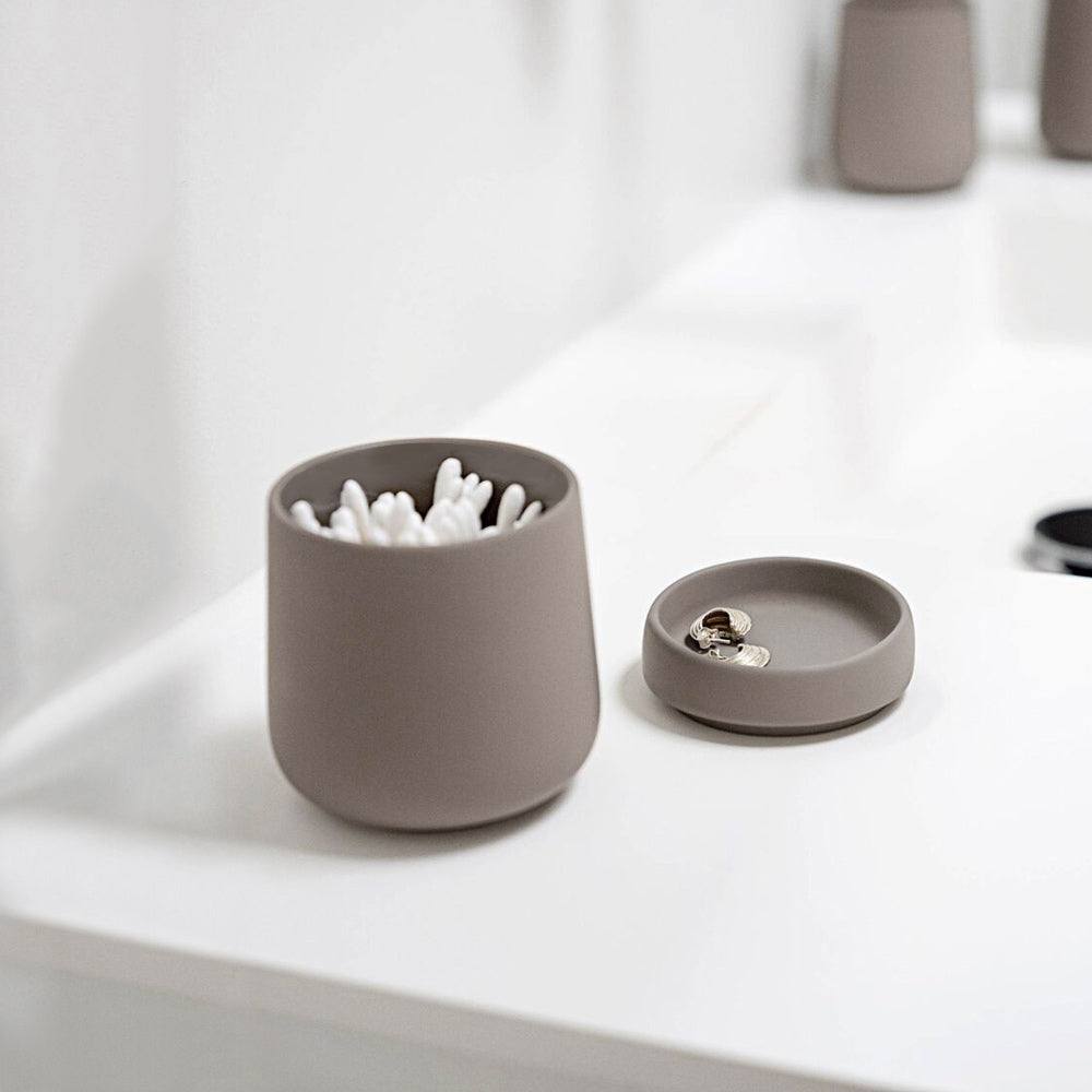 Zone Denmark Nova One Jar With Lid - Taupe