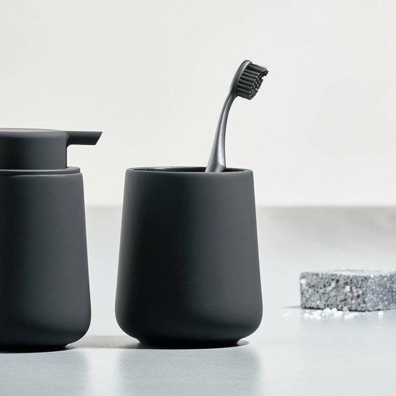Zone Denmark Nova One Toothbrush Tumbler - Black