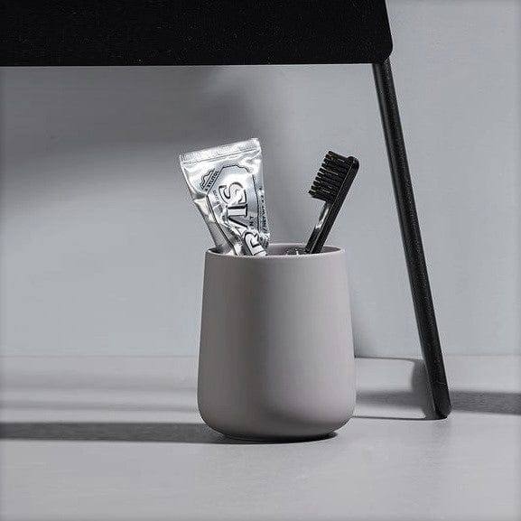 Zone Denmark Nova One Toothbrush Tumbler - Grey