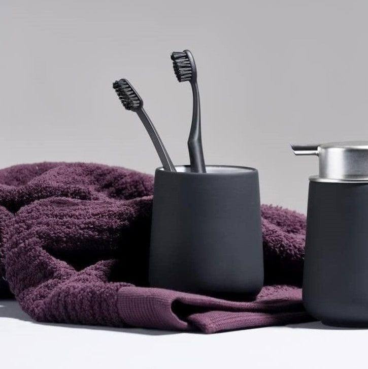 Zone Denmark Nova Toothbrush Tumbler - Black