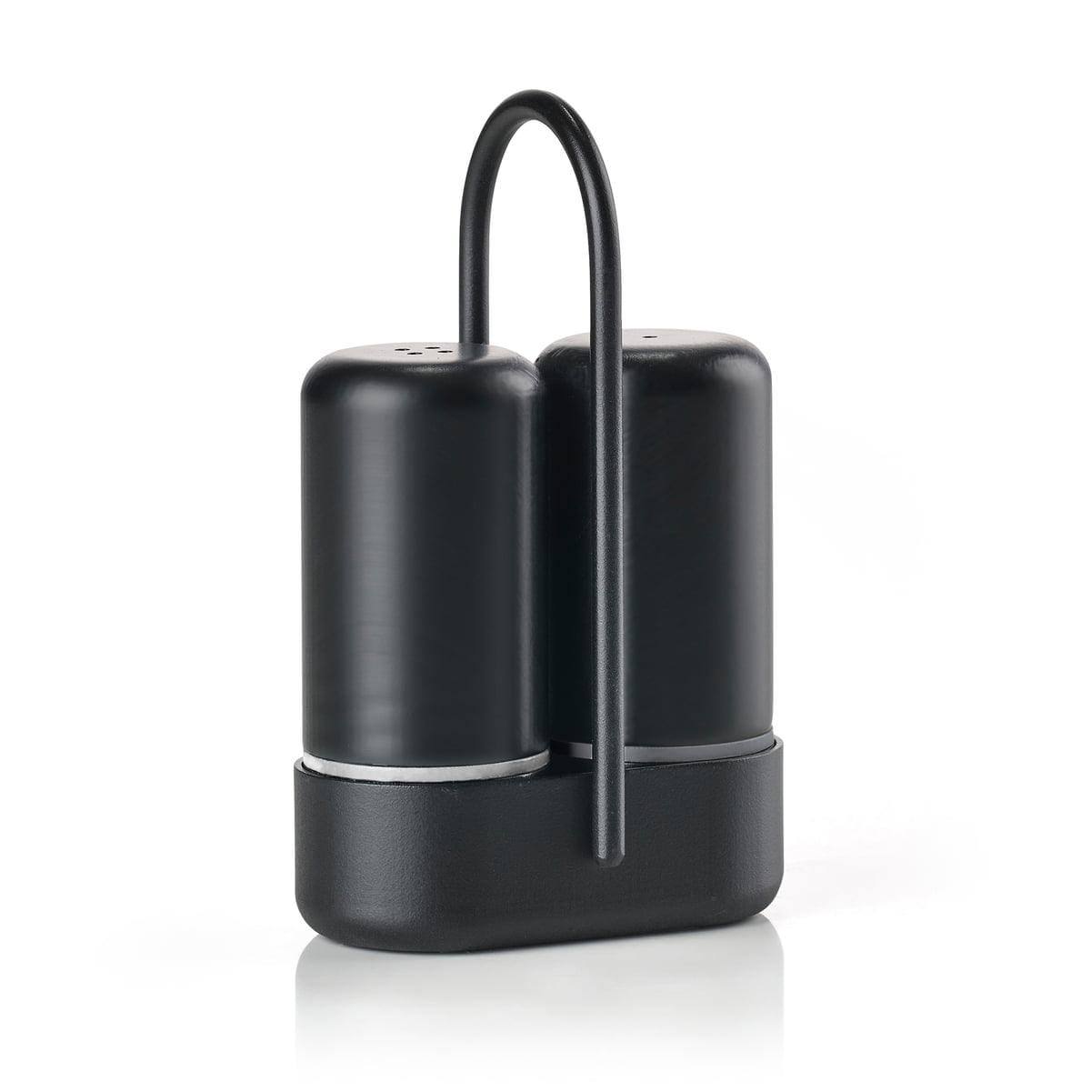 Zone Denmark Singles Salt Pepper Set Small - Black