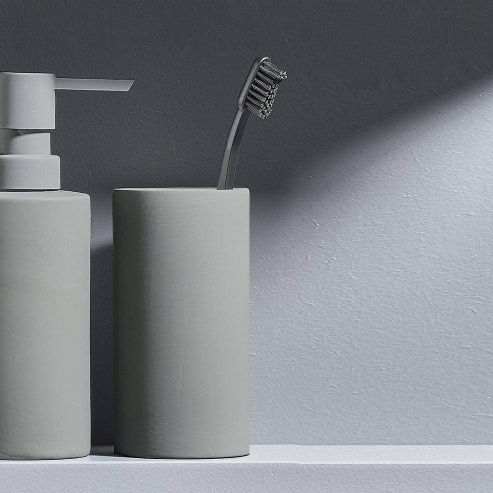 Zone Denmark Solo Toothbrush Tumbler - Grey