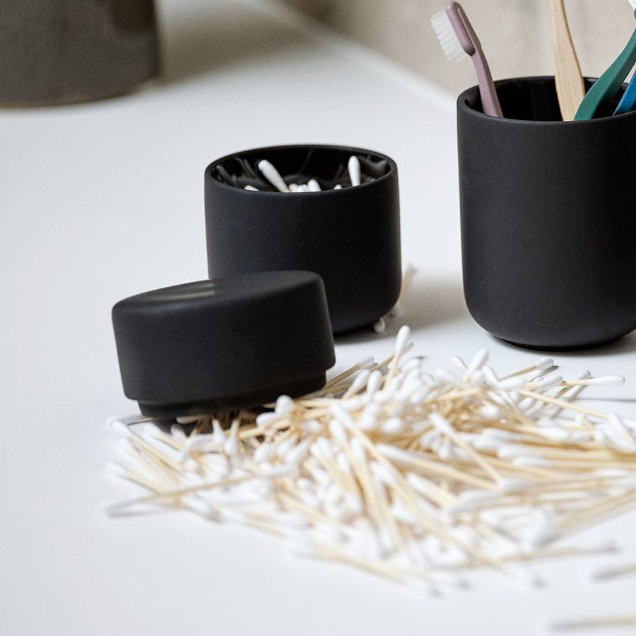 Zone Denmark Ume Jar with Lid - Black