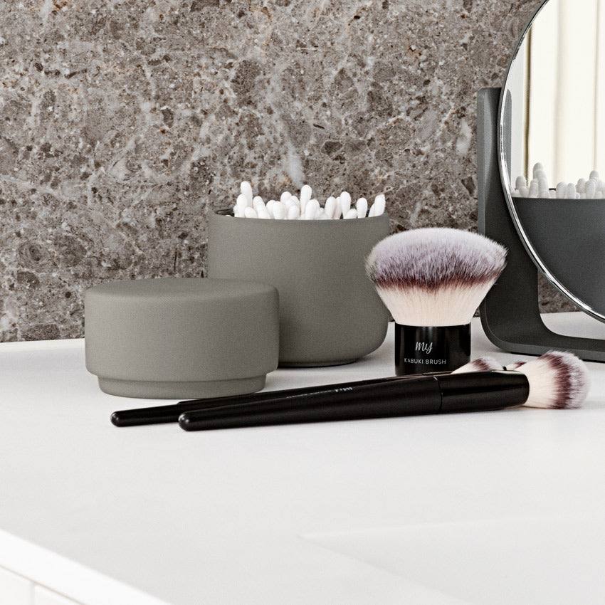 Zone Denmark Ume Jar with Lid - Taupe