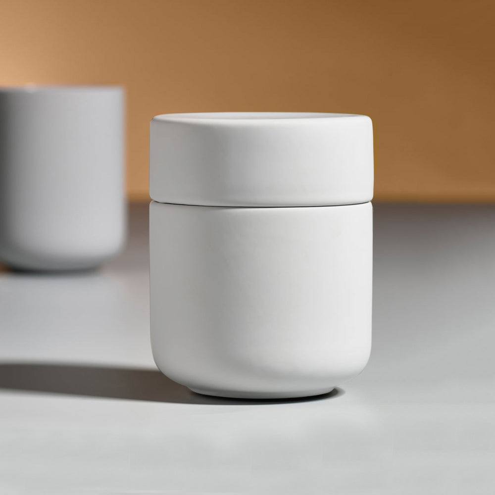 Zone Denmark Ume Jar with Lid - White
