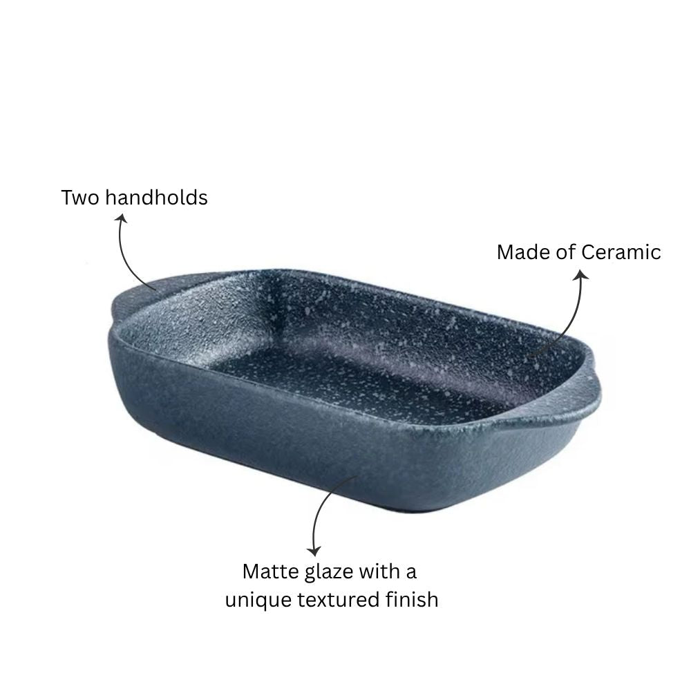 Neptune Baking Dish Small - Grey