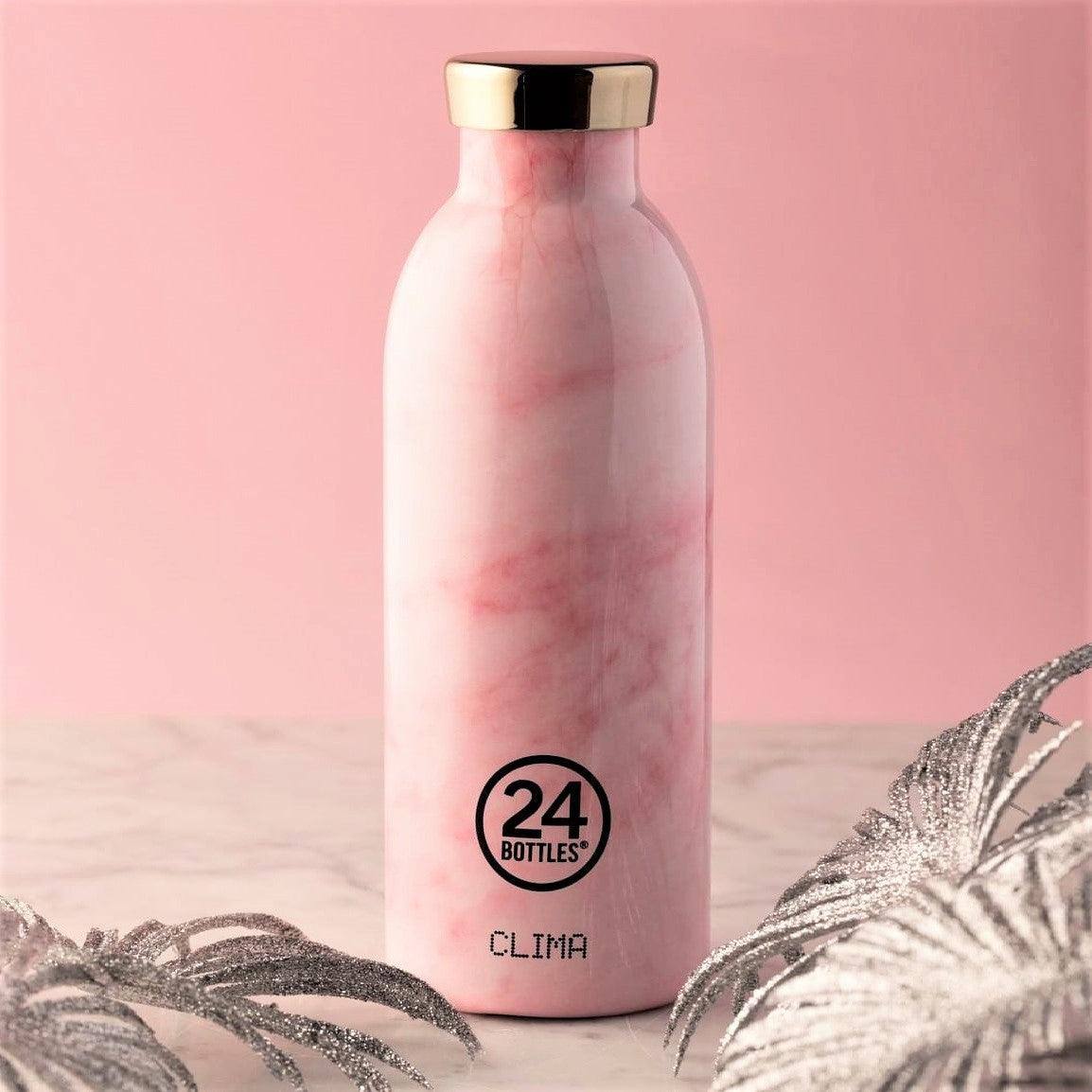 24 Bottles Clima Insulated Bottle 500ml - Pink Marble