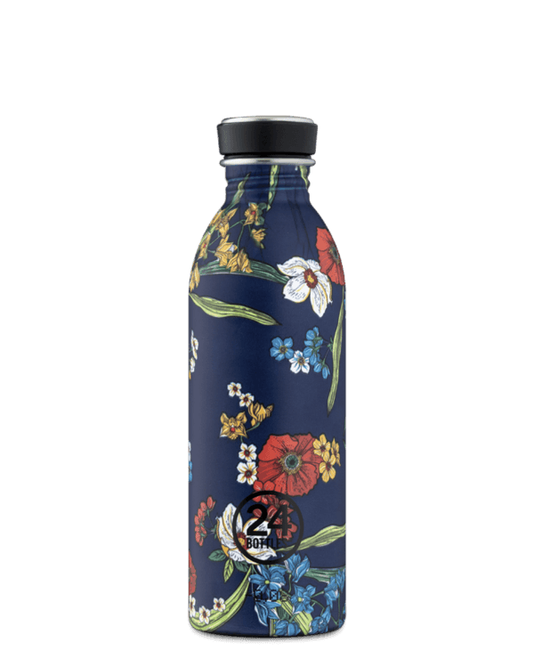 24 Bottles Urban Bottle 500ml - Denim Bouquet