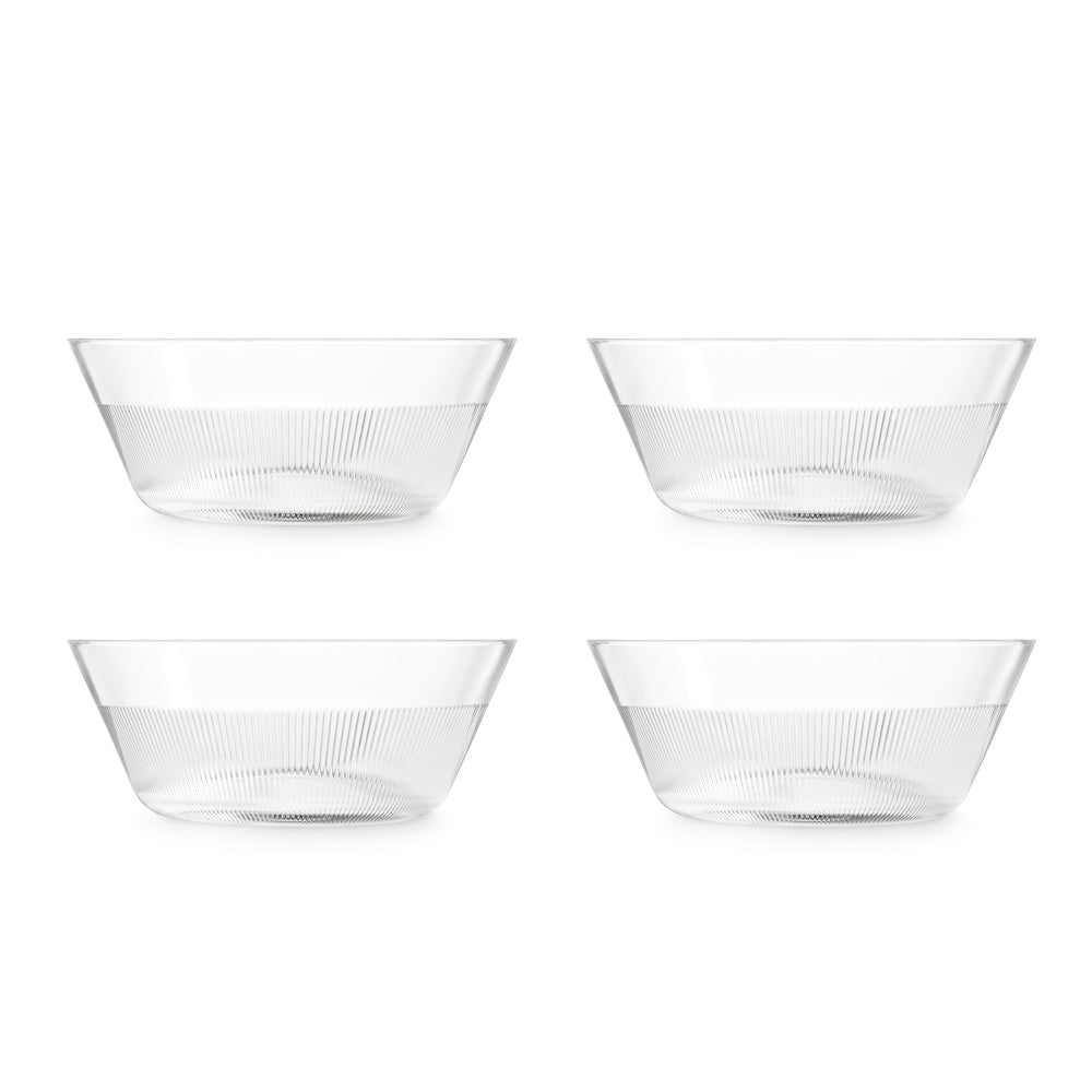 Rayo Glass Bowls Medium, Set of 4