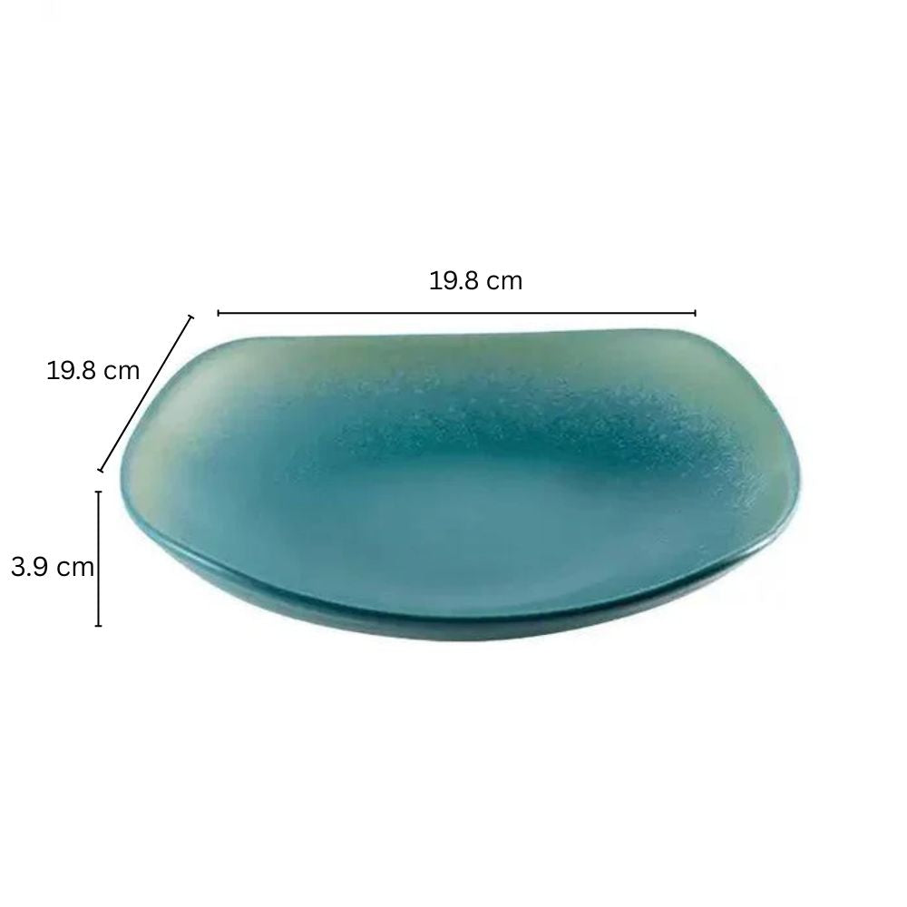 Oasis Curved Plate - Nori Green