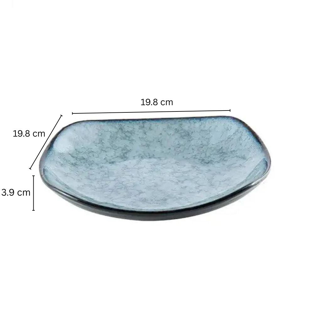 Oasis Curved Plate - Grey