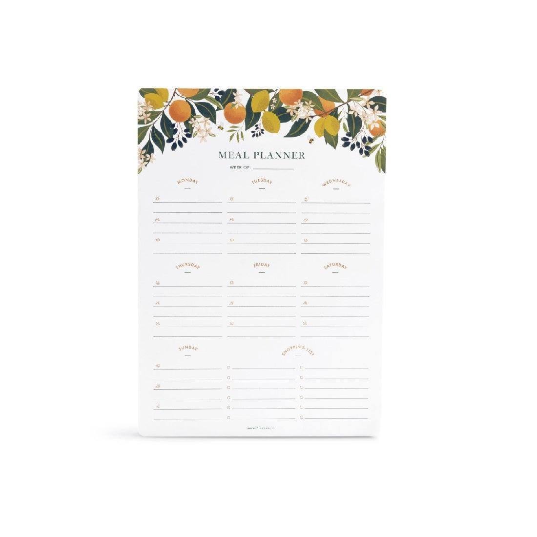 7mm Daily Meal Planner - Citrus Pop