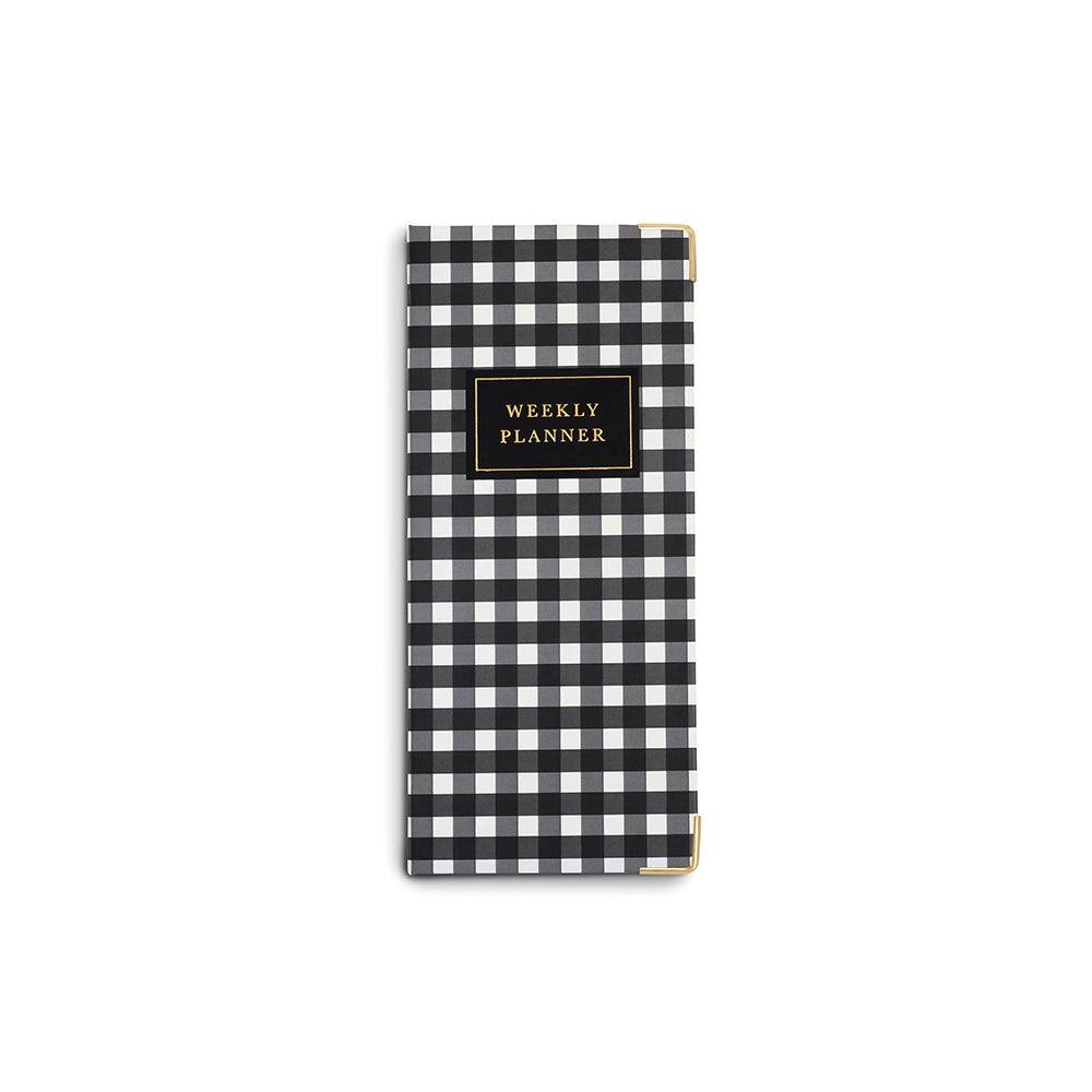 7mm Slim Weekly Planner - Checkmate