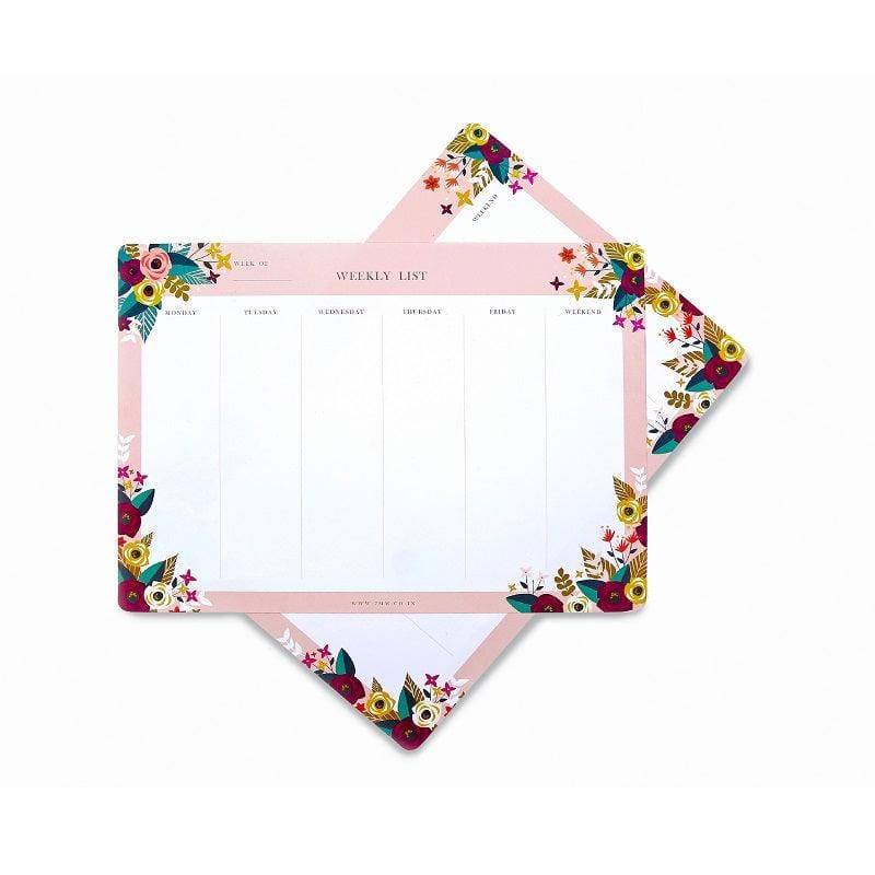 7mm Weekly Deskpad - Blossoms