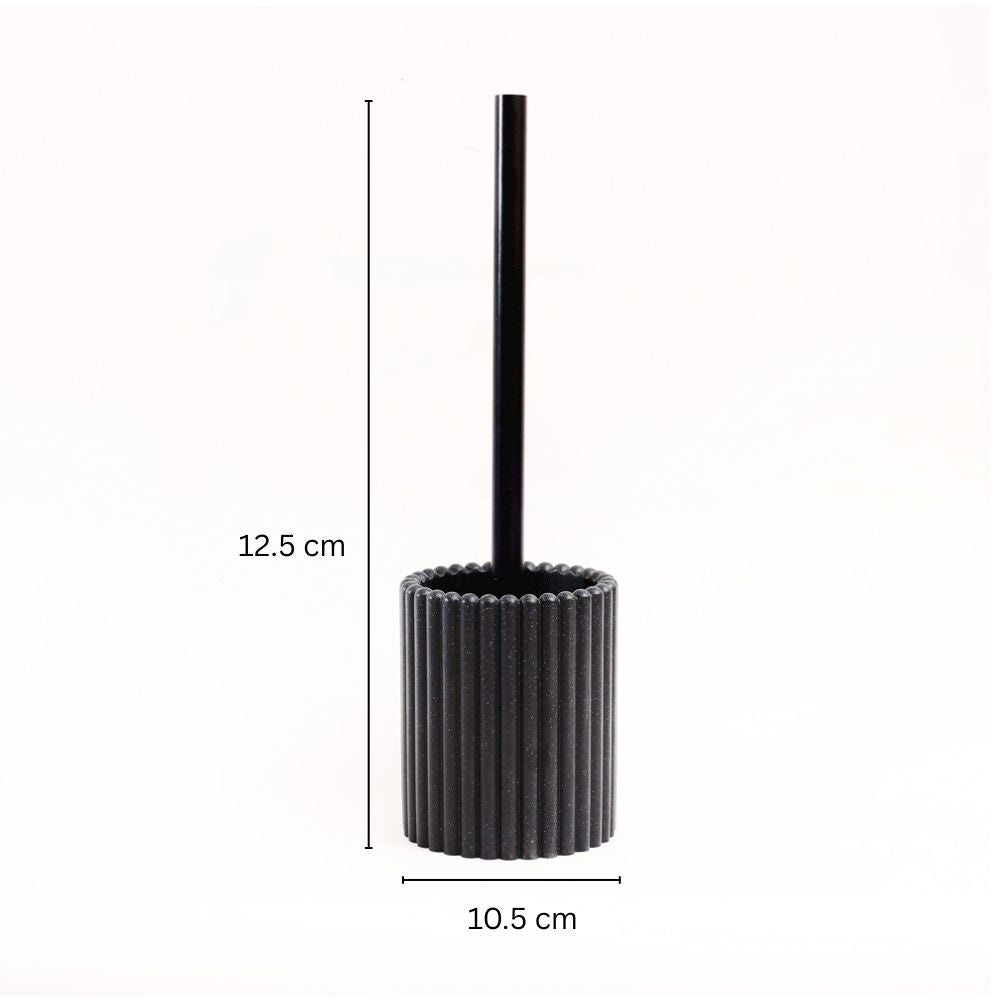 Ibaki Toilet Brush Holder - Speckled Black