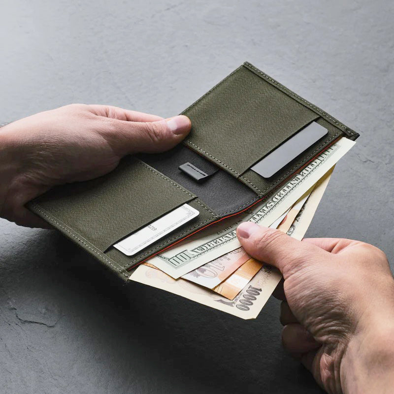 ARK Bifold Cash Wallet - Axoflux Army Green