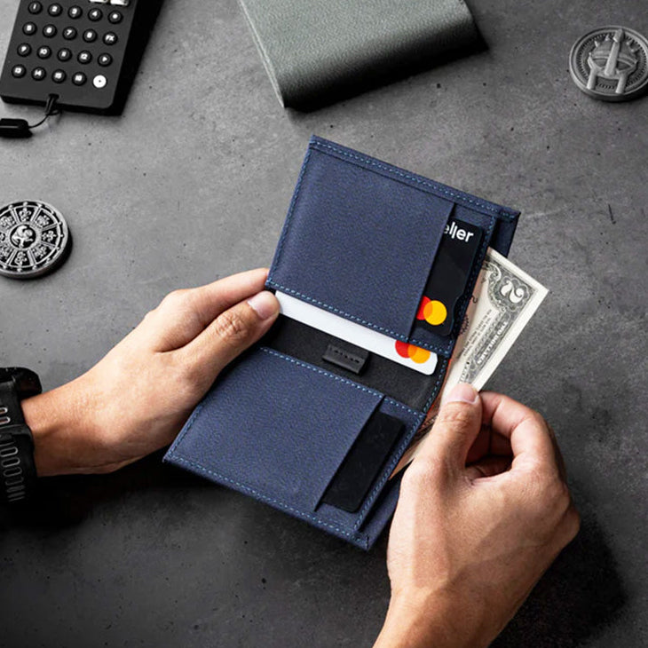 ARK Bifold Cash Wallet - Axoflux Blue