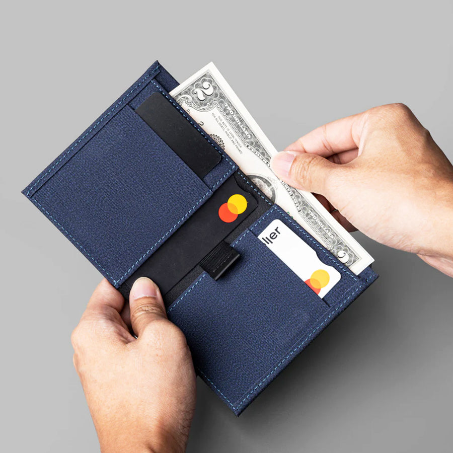 ARK Bifold Cash Wallet - Axoflux Blue