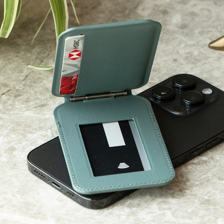 Active MagSafe Wallet Stand - Slate Green