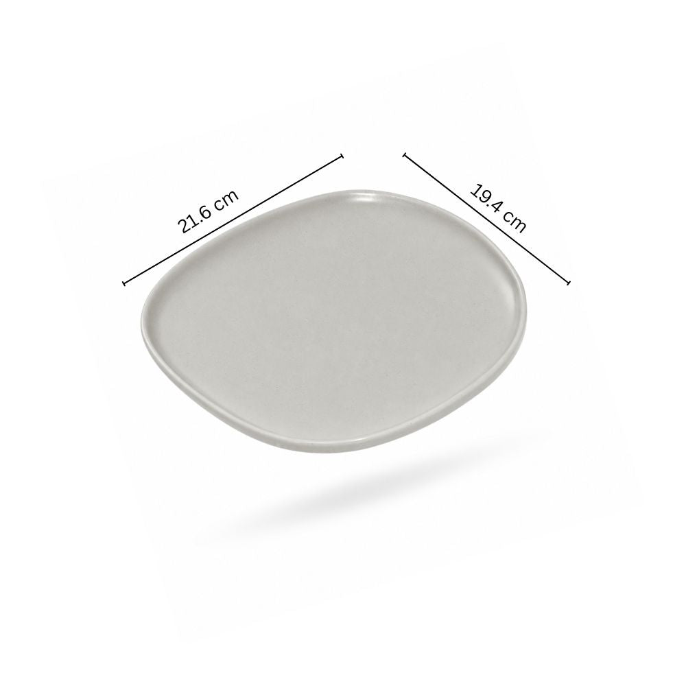 Aden Quarter Plate - Light Sage