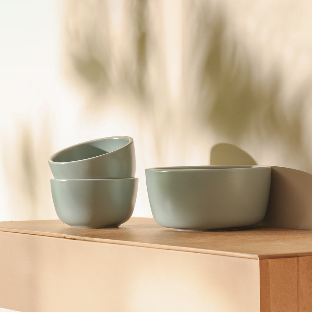 Aden Small Bowl - Light Sage