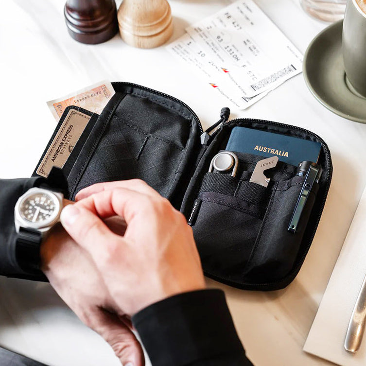 Admin Pouch Pro - Axogrid Black